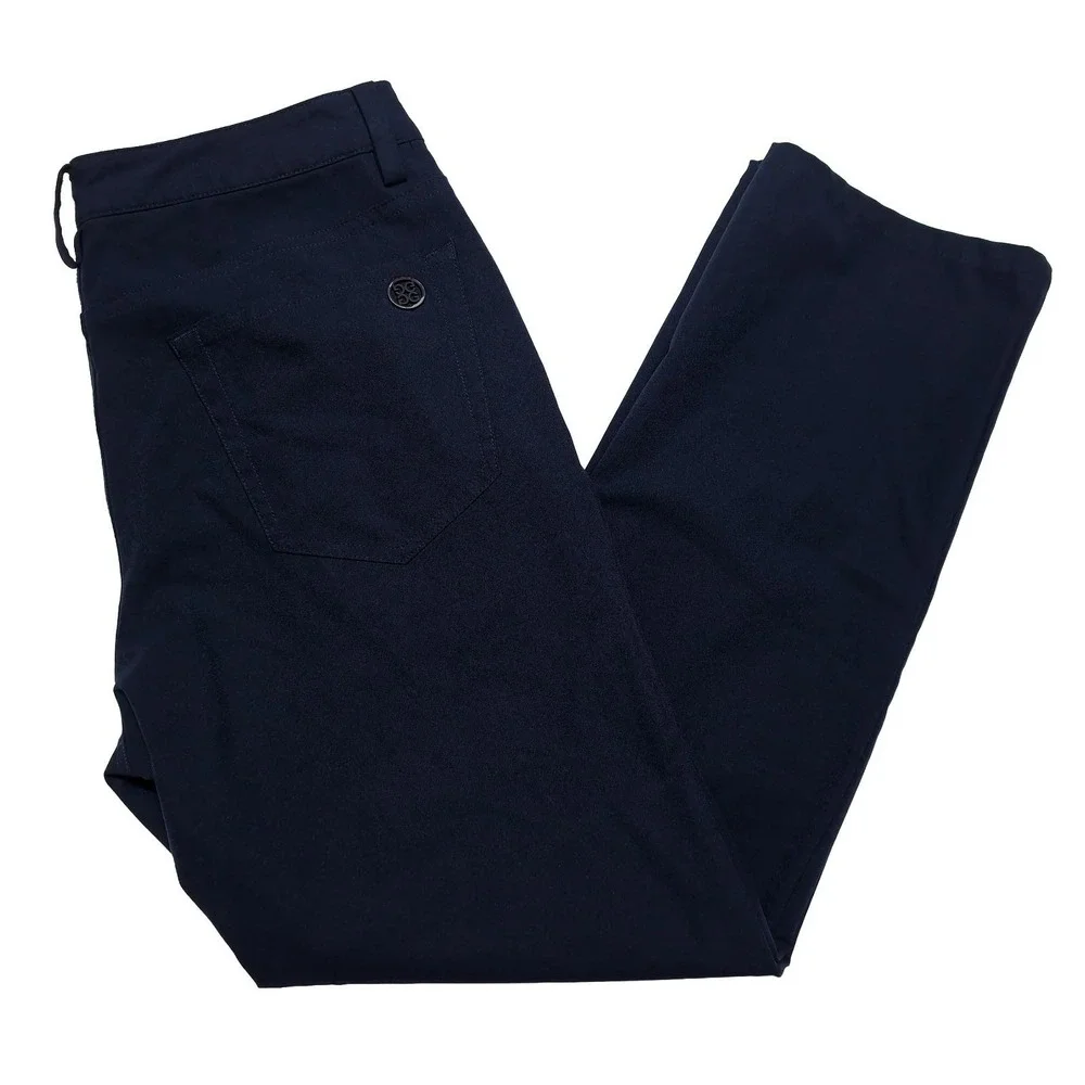 G/FORE Men's Performance 5 Pocket Golf Pants Navy Blue ~ 32 x 27